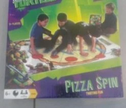 Nickelodeon Turtles Twist Fun: Pizza Spin Twister Speelmat -Vloerspellen Verkoop 445x840
