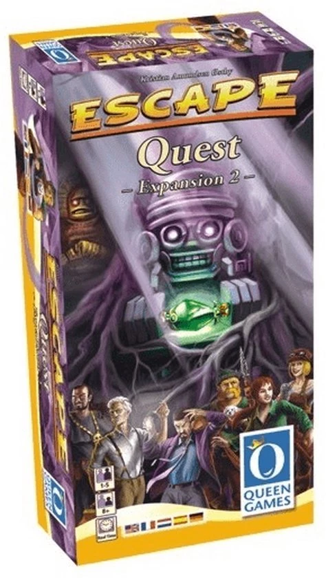 Queen Games Escape The Curse Of The Temple - Quest Uitbreiding 1 Queen Games Escape The Curse Of The Temple - Quest Uitbreiding