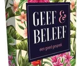 Paper Art Gezelschapsspel - Geef & Beleef - Een Goed Gesprek -Vloerspellen Verkoop 475x840