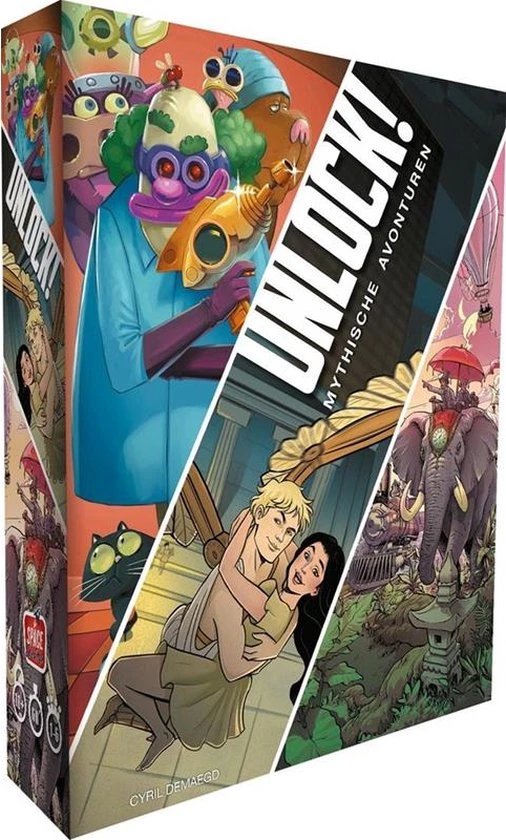 Space Cowboys Unlock! 8 Mythische Avonturen - Escape Room Spel 8 Space Cowboys Unlock! 8 Mythische Avonturen - Escape Room Spel - Afbeelding 8