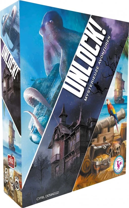 Space Cowboys Unlock! 2: Mysterieuze Avonturen - Escape Room Spel 1 Space Cowboys Unlock! 2: Mysterieuze Avonturen - Escape Room Spel