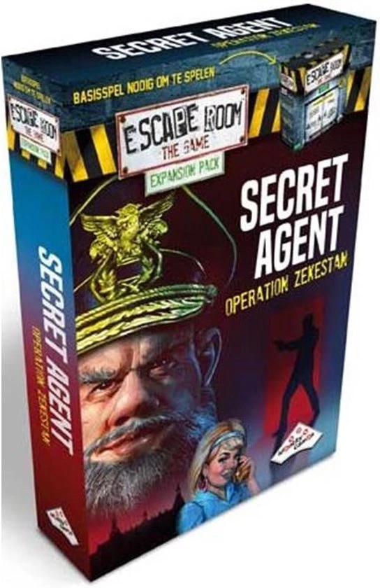 Identity Games Escape Room The Game Uitbreidingsset Secret Agent 3 Identity Games Escape Room The Game Uitbreidingsset Secret Agent - Afbeelding 3