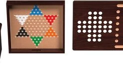 Playtive Houten Bordspel 10-in-1 - Houten Box Met 10 Spelletjes - Aanbevolen Leeftijd: Vanaf 6 Jaar - Speelplezier Voor Het Hele Gezin - Voor 1 Tot 6 Spelers -Vloerspellen Verkoop 550x162