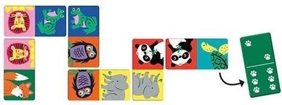 Mudpuppy Dominoes/Wildlife 3 Mudpuppy Dominoes/Wildlife - Afbeelding 3