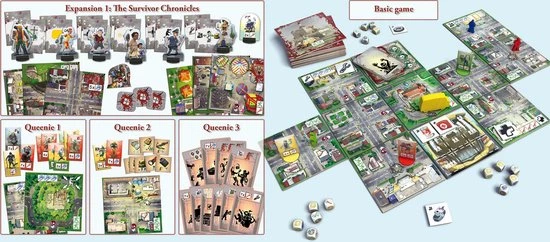 Queen Games Escape Zombie City Big Box 2 Queen Games Escape Zombie City Big Box - Afbeelding 2