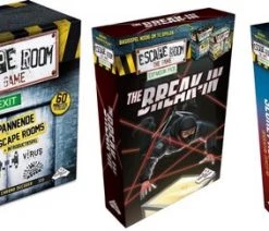 Merkloos Spellenbundel - Escape Room - 3 Stuks - Basisspel & Uitbreidingen The Break-in & Secret Agent