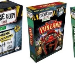 Identity Games Spellenbundel - 3 Stuks - Escape Room - Basisspel & Uitbreidingen The Dentist & Funland