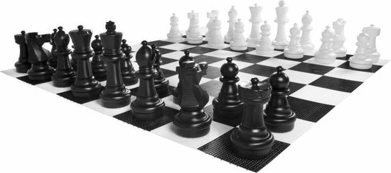 Ubergames Tuin Schaken Groot - Kunsstof - Tot 64 Cm Hoog 6 Ubergames Tuin Schaken Groot - Kunsstof - Tot 64 Cm Hoog - Afbeelding 6