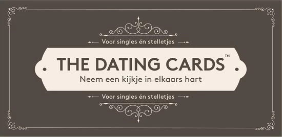 The Dating Cards - Speel Jij De Liefde In De Kaart 1 The Dating Cards - Speel Jij De Liefde In De Kaart