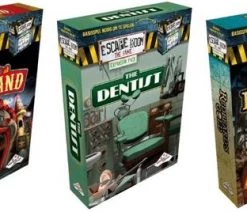 Identity Games Uitbreidingsbundel - 3 Stuks - Escape Room - The Dentist & Funland & Redbeard's Gold