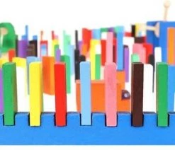 A&K XXL Domino Set Van Hout - 1080 Delig Inclusief Elementen - Vloerspel - Voor Kinderen En Volwassenen - Jongens En Meisjes -Vloerspellen Verkoop 550x269 1