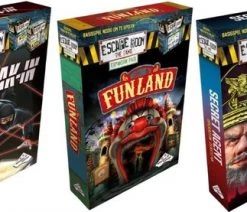 Identity Games Uitbreidingsbundel - 3 Stuks - Escape Room - Funland & The Break-in & Secret Agent