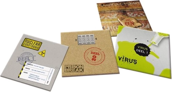 Merkloos Spellenbundel - Escape Room - 2 Stuks - The Game Basisspel & Uitbreiding Space Station 5 Merkloos Spellenbundel - Escape Room - 2 Stuks - The Game Basisspel & Uitbreiding Space Station - Afbeelding 5