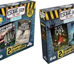 Identity Games Uitbreidingsbundel - 2 Stuks - Escape Room - Horror & Mad House & Prison Island