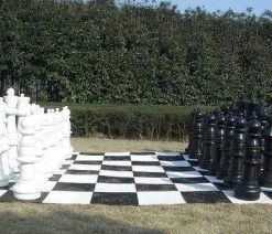 Ubergames Tuin Schaken Groot - 90 Cm Hoog - Kunststof