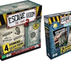 Identity Games Spellenbundel - 2 Stuks - Escape Room - The Game Basisspel 2 & Uitbreiding Mad House
