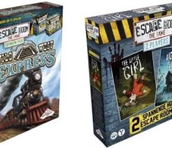 Identity Games Uitbreidingsbundel - Escape Room - 2 Stuks - Uitbreiding Wild West & Uitbreiding 2 Player Horror