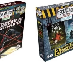 Identity Games Uitbreidingsbundel - Escape Room - 2 Stuks - Uitbreiding The Break-In & Uitbreiding 2 Player Horror