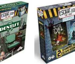 Merkloos Escape Room Uitbreidingsbundel - 2 Stuks - Uitbreiding The Dentist & Uitbreiding 2 Player Horror