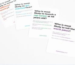 Most Likely To? Most Likely To IJsbreker Editie - Partyspel Met 220 Vragen - Nederlands & Engels Kaartspel -Vloerspellen Verkoop 550x348