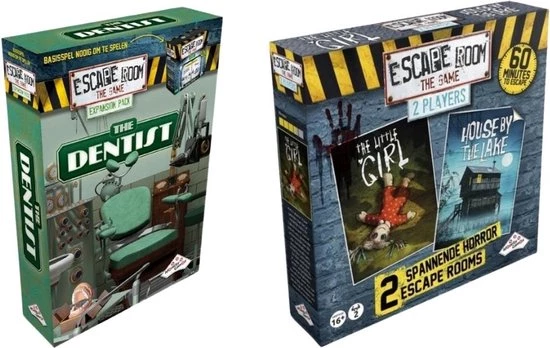 Identity Games Uitbreidingsbundel - Escape Room - 2 Stuks - Uitbreiding The Dentist & Uitbreiding 2 Player Horror 1 Identity Games Uitbreidingsbundel - Escape Room - 2 Stuks - Uitbreiding The Dentist & Uitbreiding 2 Player Horror