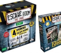 Identity Games Spellenbundel - 2 Stuks - Escape Room - The Game Basisspel & Uitbreiding Mad House