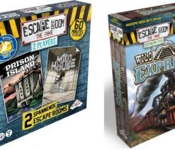 Merkloos Escape Room Uitbreidingsbundel - 2 Stuks - Uitbreiding Mad House & Uitbreiding Wild West