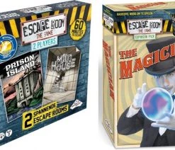 Merkloos Escape Room Uitbreidingsbundel - 2 Stuks - Uitbreiding Mad House & Uitbreiding Magacian