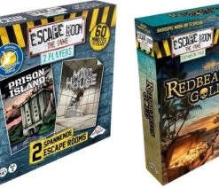Identity Games Uitbreidingsbundel - Escape Room - 2 Stuks - Uitbreiding Mad House & Uitbreiding Redbeard's Gold