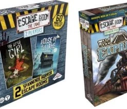 Identity Games Uitbreidingsbundel - 2 Stuks - Escape Room - Wild West Express & 2 Players Horror