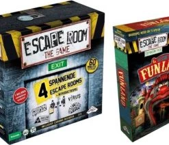 Identity Games Spellenbundel - 2 Stuks - Escape Room - The Game Basisspel & Uitbreiding Funland