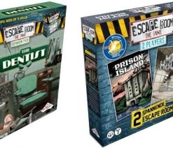 Merkloos Escape Room Uitbreidingsbundel - 2 Stuks - Uitbreiding The Dentist & Uitbreiding Mad House