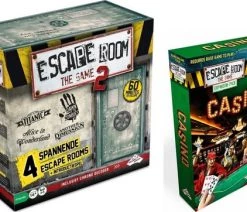 Merkloos Spellenbundel - Escape Room - 2 Stuks - The Game Basisspel 2 & Uitbreiding Casino