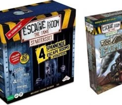 Identity Games Spellenbundel - Escape Room - 2 Stuks - The Game Basisspel & Uitbreiding Wild West Express