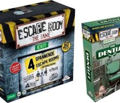 Identity Games Spellenbundel - 2 Stuks - Escape Room - The Game Basisspel & Uitbreiding The Dentist