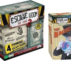 Identity Games Spellenbundel - 2 Stuks - Escape Room - The Game Basisspel 2 & Uitbreiding The Magician