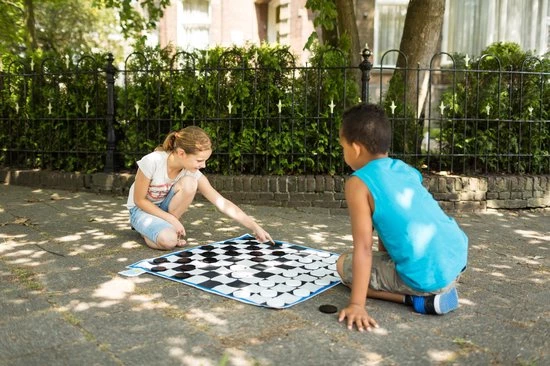 BS Toys Dammen - Hout 4 BS Toys Dammen - Hout - Afbeelding 4