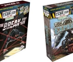 Identity Games Uitbreidingsbundel - Escape Room - 2 Stuks - Uitbreiding The Break-In & Uitbreiding Wild West