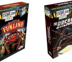 Identity Games Uitbreidingsbundel - Escape Room - 2 Stuks - Uitbreiding Funland & Uitbreiding The Break-In