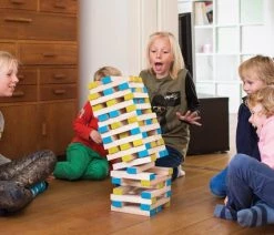 BS Toys Grote Toren Spel - Toren Bouwen Speelgoed - Balanstoren - Stapeltoren - Kinderspeelgoed Vanaf 3 Jaar -Vloerspellen Verkoop 550x366 20