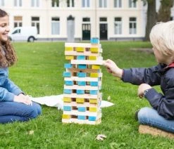 BS Toys Grote Toren Spel - Toren Bouwen Speelgoed - Balanstoren - Stapeltoren - Kinderspeelgoed Vanaf 3 Jaar -Vloerspellen Verkoop 550x366 22