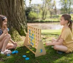 BS Toys 4 Bij Elkaar - Strategisch Spel Vanaf 6 Jaar - Geschikt Voor 2 Spelers - Groen/Blauw -Vloerspellen Verkoop 550x366 25