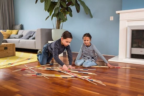 BS Mikado - Grote Stokken - Hout - Buitenspeelgoed - Familiespel 10 BS Mikado - Grote Stokken - Hout - Buitenspeelgoed - Familiespel - Afbeelding 10