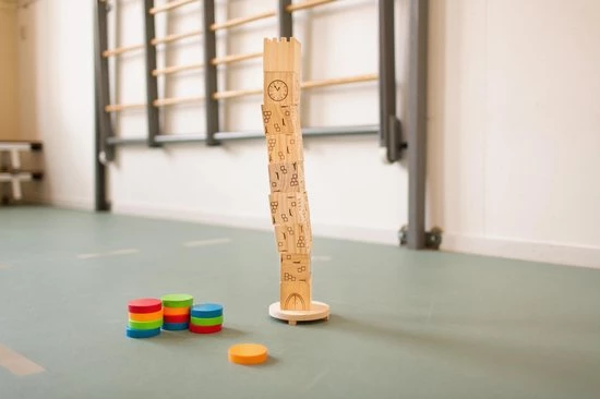 BS Toys BS Balance Toren - Hout 5 BS Toys BS Balance Toren - Hout - Afbeelding 5