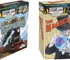 Identity Games Uitbreidingsbundel - Escape Room - 2 Stuks - Uitbreiding Magician & Uitbreiding Wild West