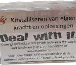 Merkloos Gesprekskaarten 'Deal With It!' -Vloerspellen Verkoop 550x369