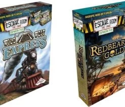 Identity Games Uitbreidingsbundel - Escape Room - 2 Stuks - Uitbreiding Redbeard's Gold & Uitbreiding Wild West
