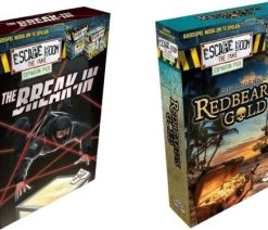 Identity Games Uitbreidingsbundel - Escape Room - 2 Stuks - Uitbreiding Redbeard's Gold & Uitbreiding The Break-In