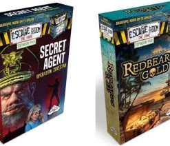 Merkloos Escape Room Uitbreidingsbundel - 2 Stuks - Uitbreiding Redbeard's Gold & Uitbreiding Secret Agent