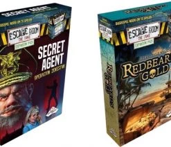 Identity Games Uitbreidingsbundel - Escape Room - 2 Stuks - Uitbreiding Redbeard's Gold & Uitbreiding Secret Agent